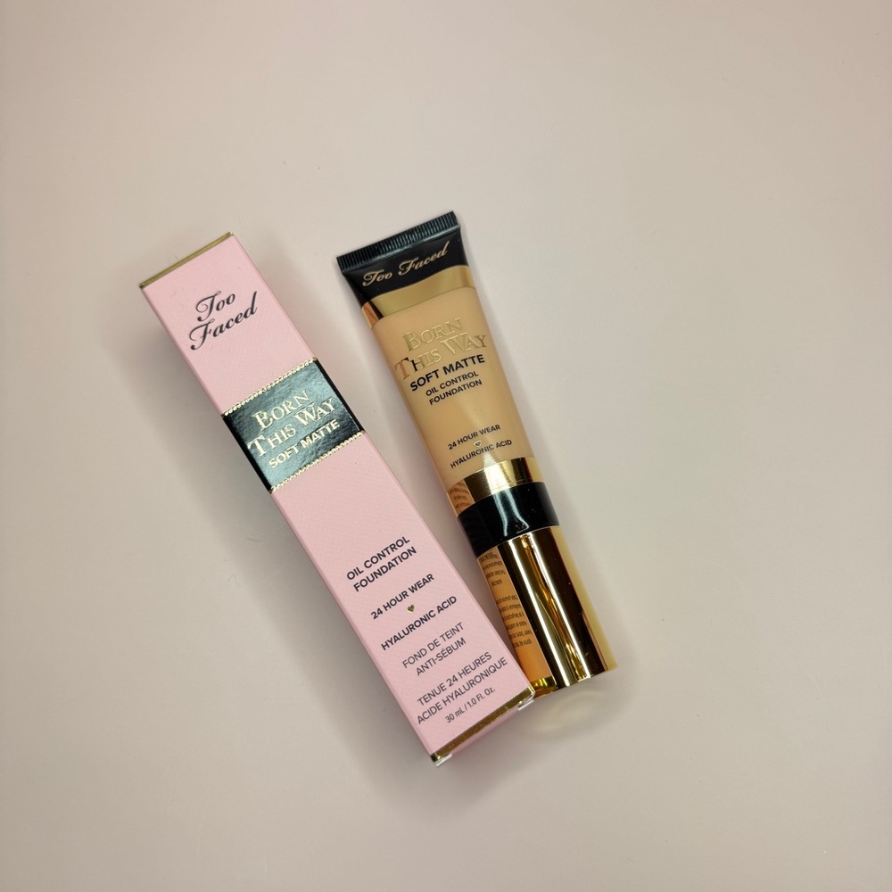 Too Faced Born This Way Soft Matte Oil Control Foundation in the shade Seashell